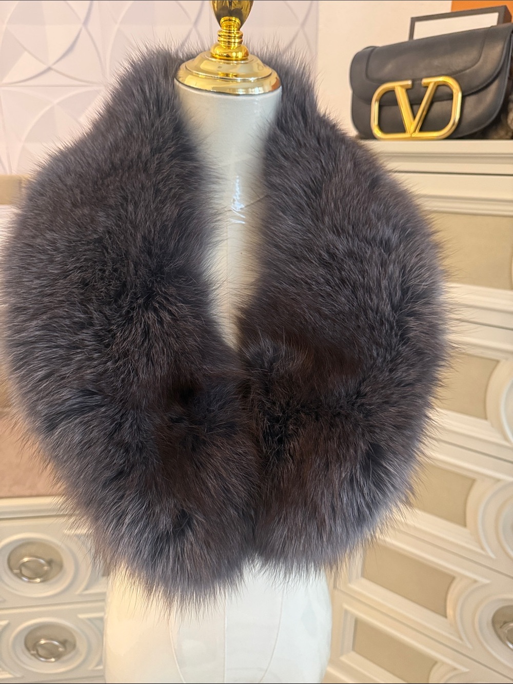 Saga fox gif clip on collar
